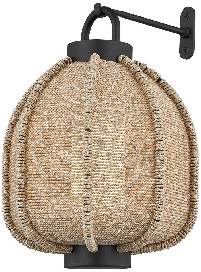 Image 3 Troy Lighting Maltby Wall Sconce Hook Texture Black more views