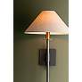 Troy Lighting Mateo Wall Sconce 12" in Patina Brass And Graphite