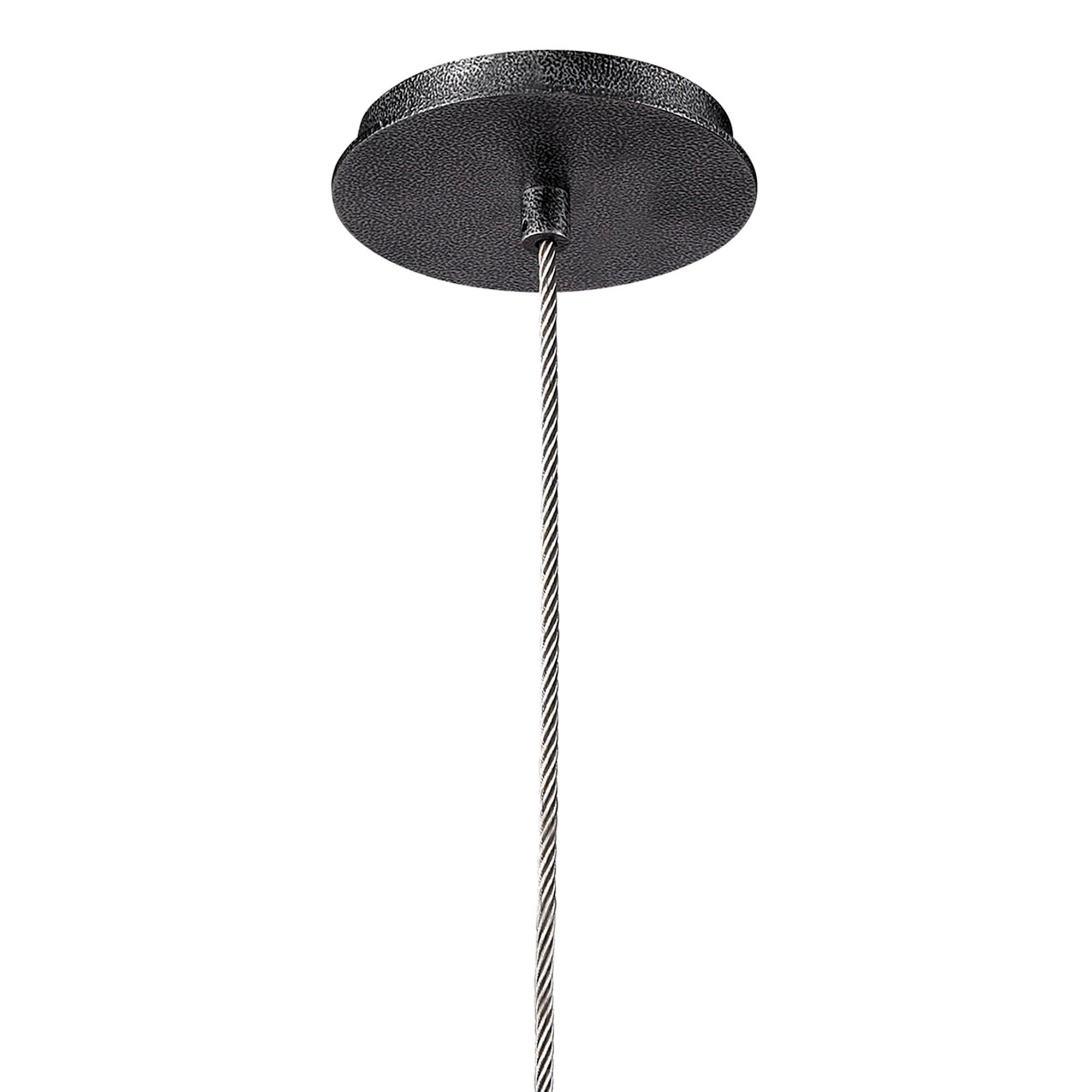 Troy Lighting Menlo Park 10 Old Silver Pendant