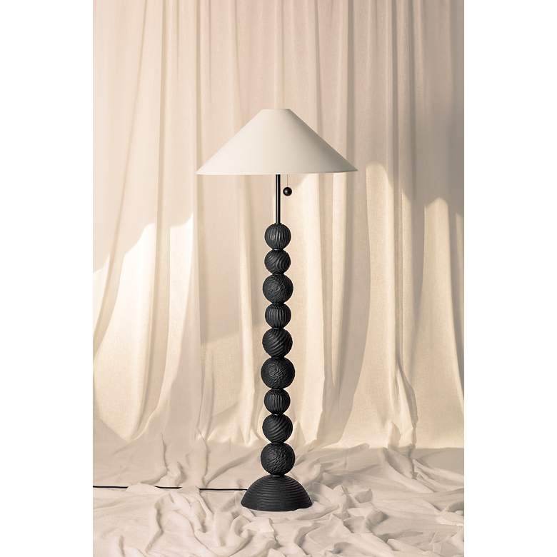 Image 7 Troy Lighting Miela 64" High Stacked Ball Floor Lamp more views