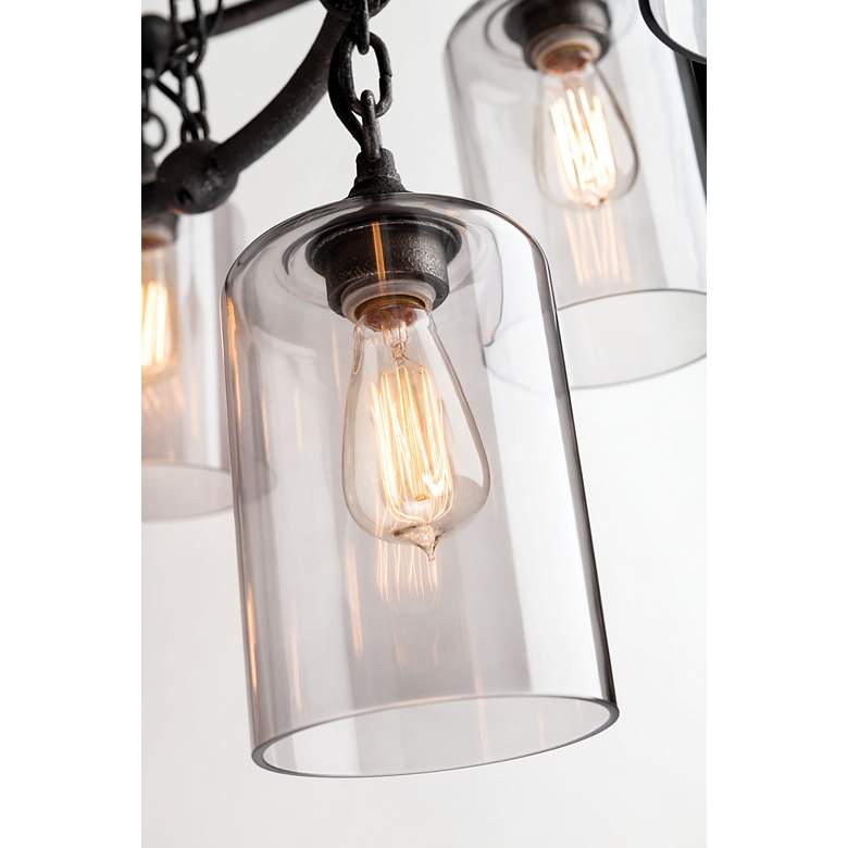 Image 5 Troy Lighting Murphy 28 in. Forged Iron Pendant more views