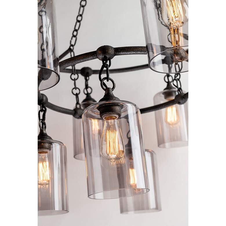 Image 6 Troy Lighting Murphy 28 in. Forged Iron Pendant more views