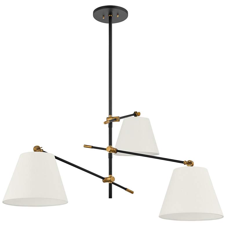 Image 1 Troy Lighting Navin 52 1/2" Wide 3-Light Modern Pendant Chandelier