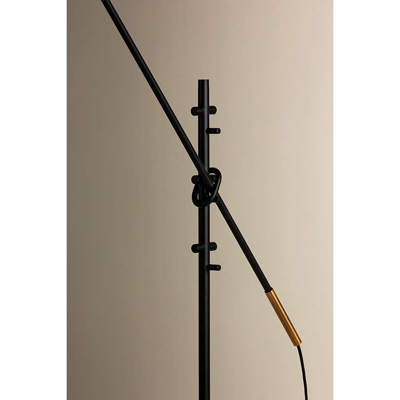 Image 2 Troy Lighting Navin 64 3/4" High Steel Boom Arm Modern Floor Lamp more views