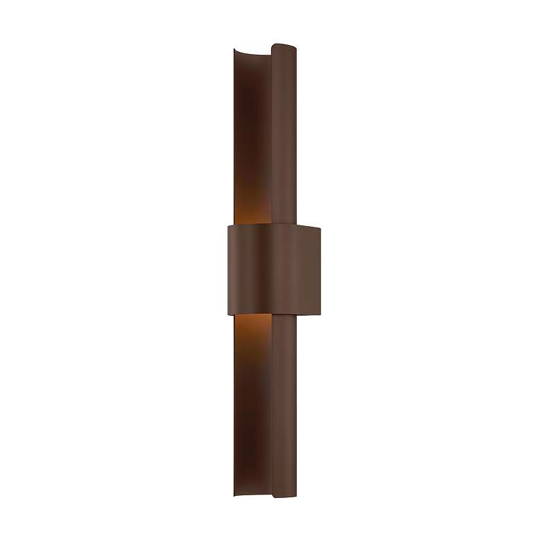 Image 2 Troy Lighting Ossian Exterior Wall Sconce 4.75" in Bronze more views