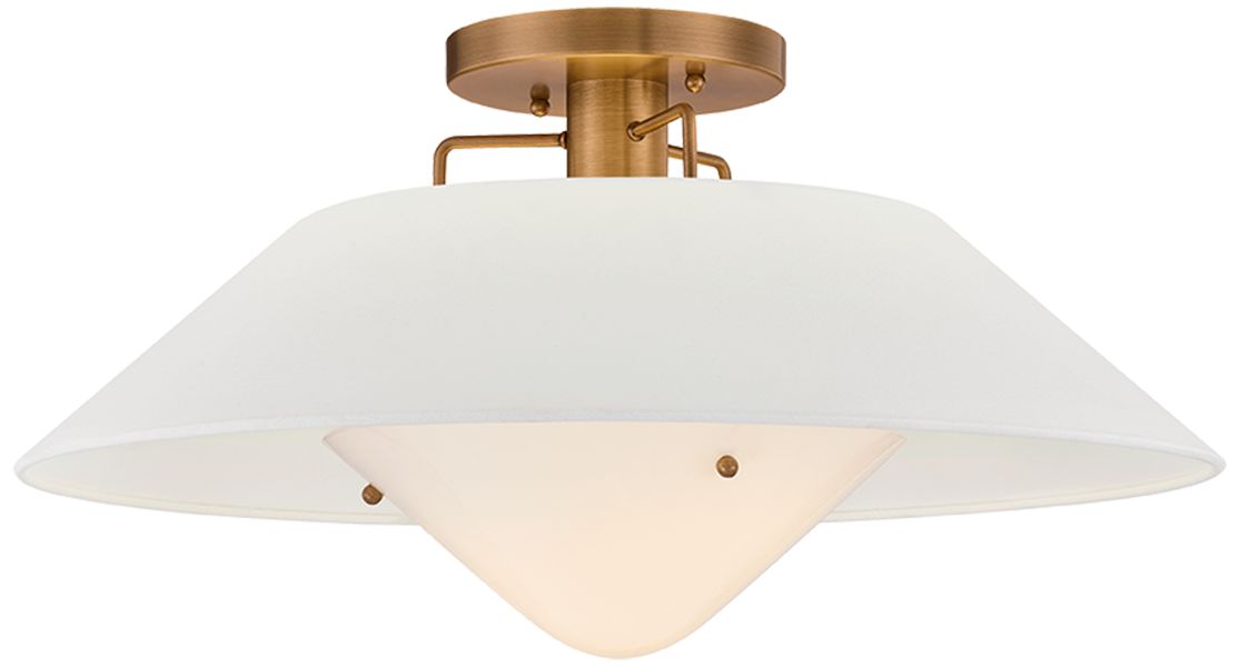 Image 2 Troy Lighting Otto Semi Flush