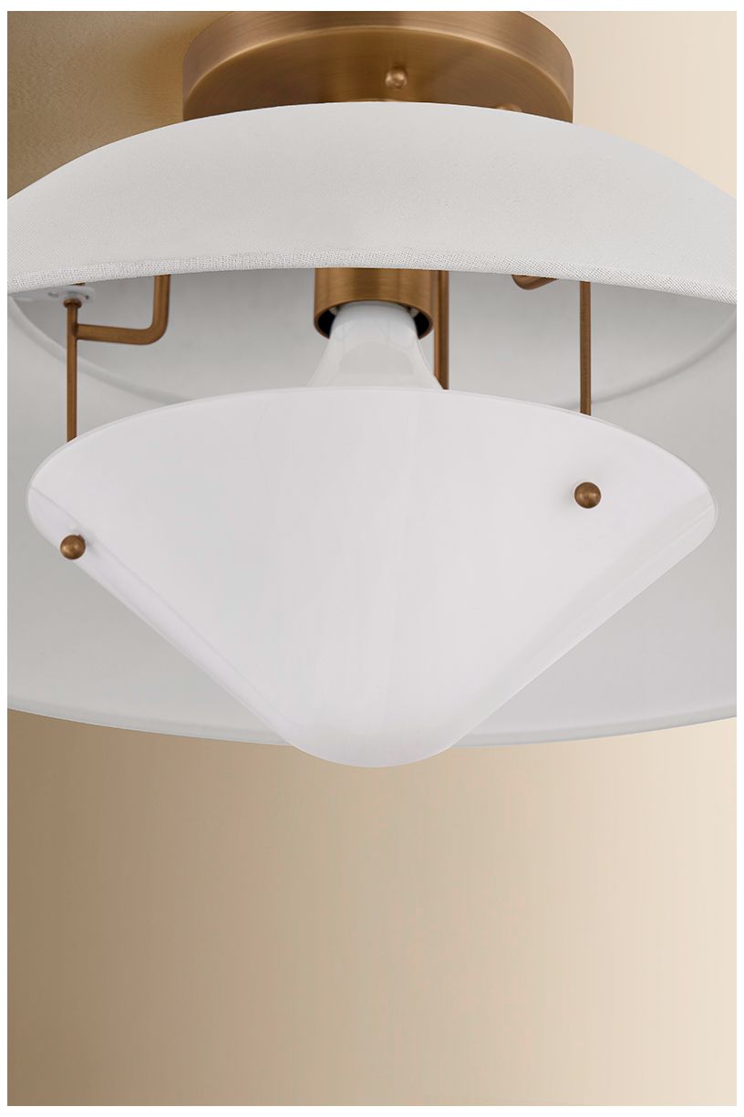 Image 3 Troy Lighting Otto Semi Flush more views