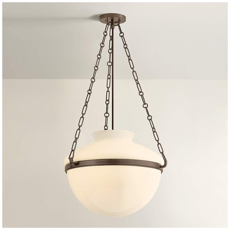 Troy Lighting Paradigm Pendant Bronze - #0466W | Lamps Plus