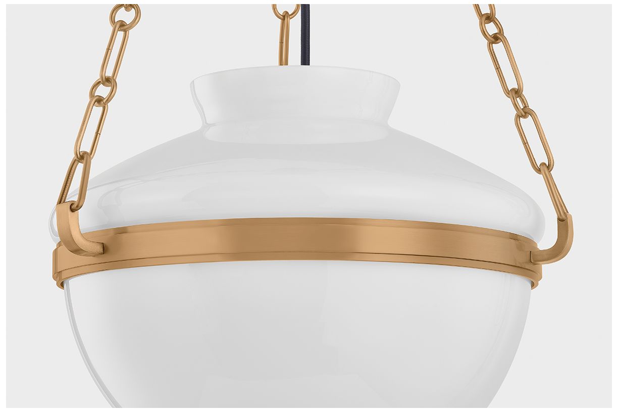 Troy Lighting Paradigm Pendant Patina Brass