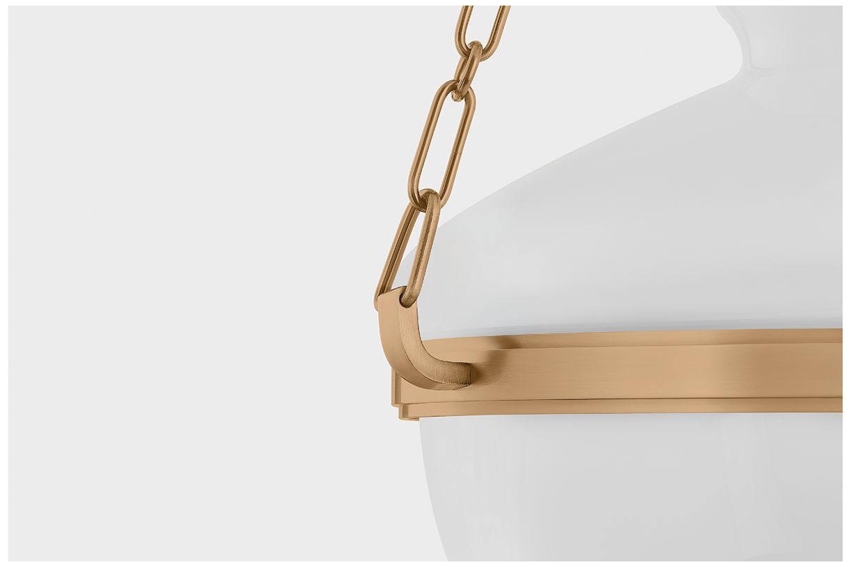 Troy Lighting Paradigm Pendant Patina Brass