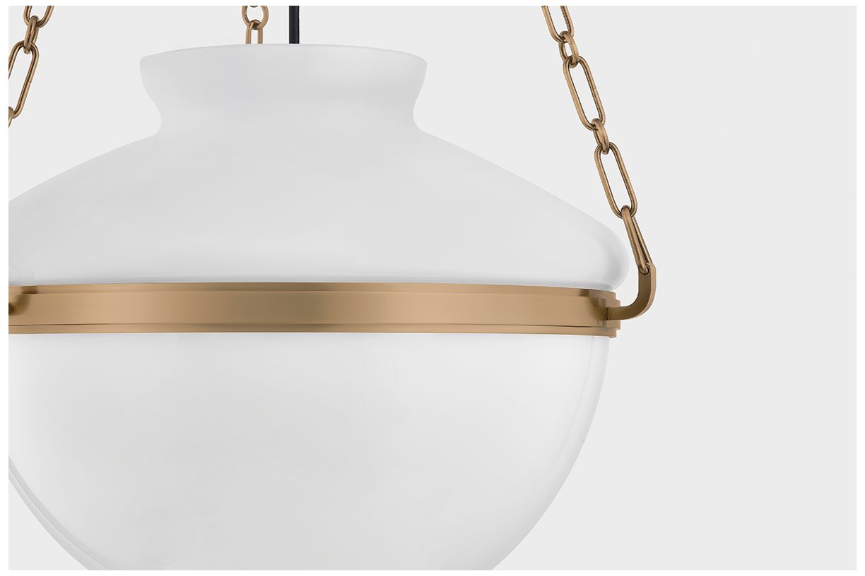 Troy Lighting Paradigm Pendant Patina Brass