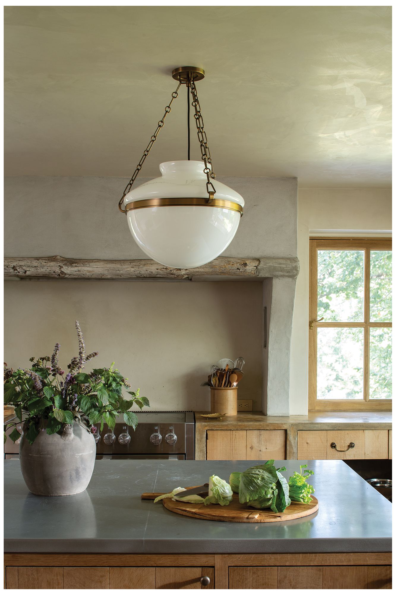 Troy Lighting Paradigm Pendant Patina Brass