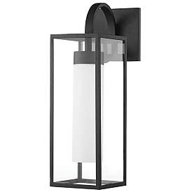 Image1 of Troy Lighting Pax 23" High Textured Black Outdoor Wall Light