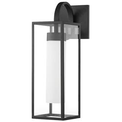Troy Lighting Pax 23&quot; High Textured Black Outdoor Wall Light