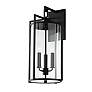 1_Troy Lighting Percy 21 1/2" High Textured Black Outdoor Wall Light