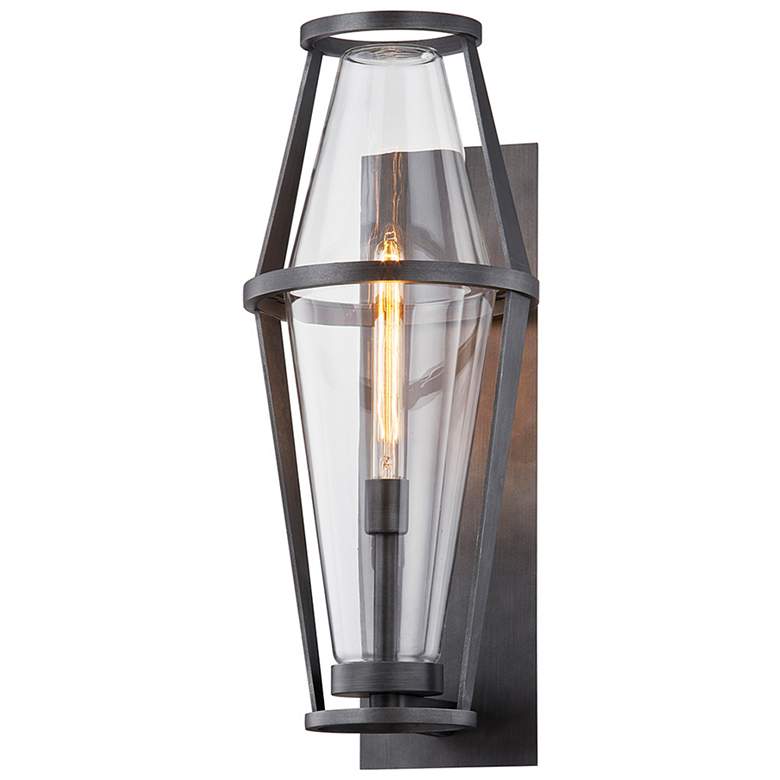 Image 1 Troy Lighting Prospect 26.25 Graphite Wall Sconce