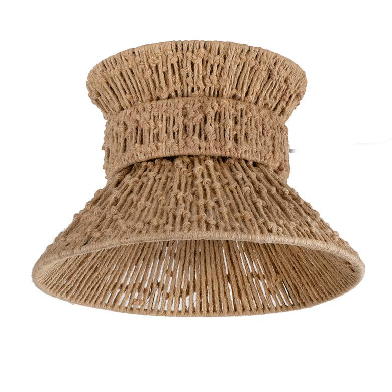 Image 2 Troy Lighting Raphael Flush Mount 15" in Patina Brass more views