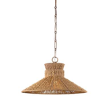 Troy Lighting Raphael Pendant 26" in Patina Brass