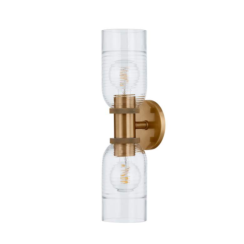 Image 1 Troy Lighting Redding 18.5' Wall Sconce Patina Brass
