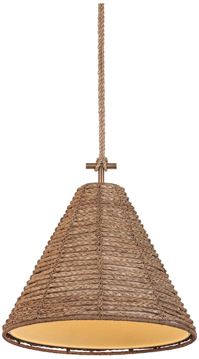 Troy Lighting Redwood Pendant Patina Brass