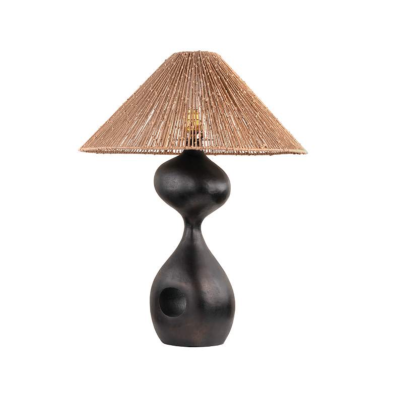 Image 1 Troy Lighting Rhu Table Lamp 22" in Bronze