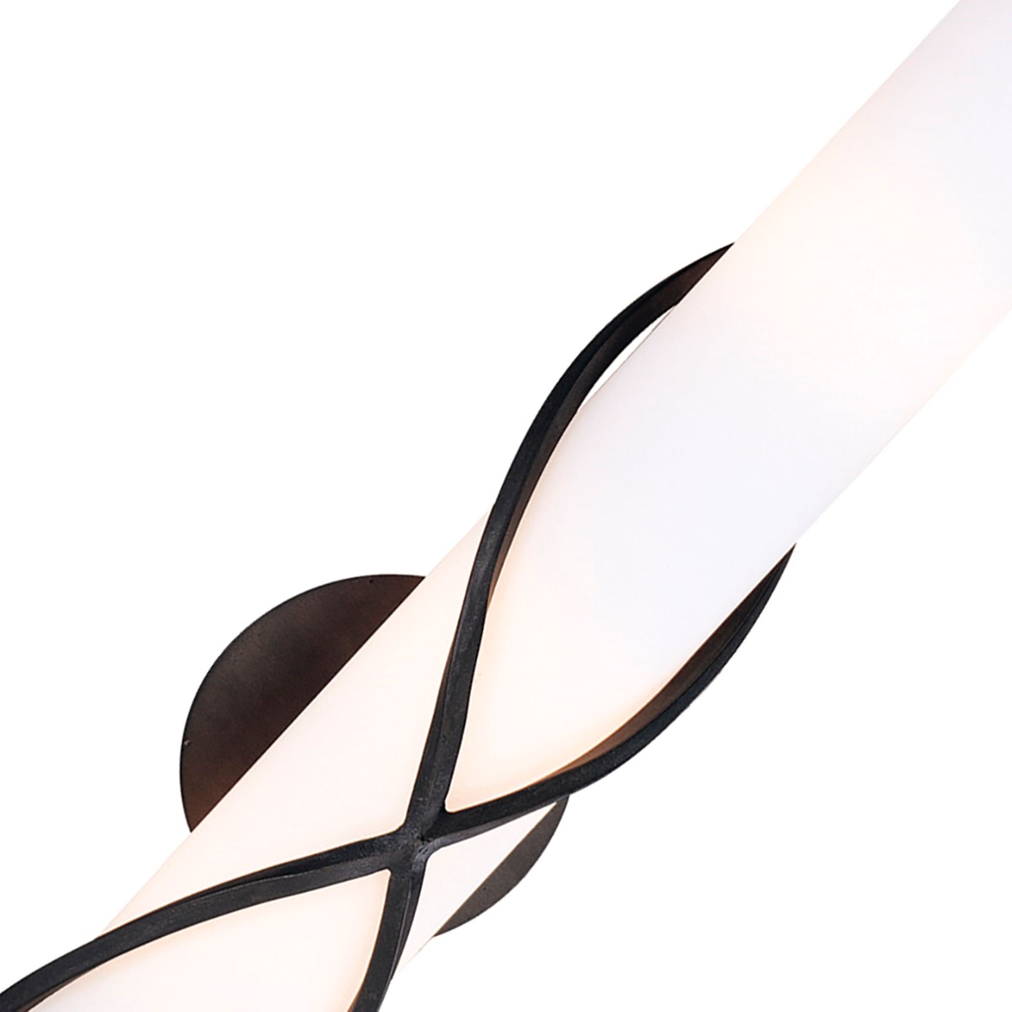 Troy Lighting Roxbury 5' Wall Sconce Graphite in scene