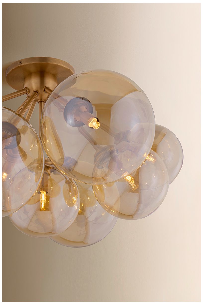 Image 6 Troy Lighting Santee Semi Flush more views