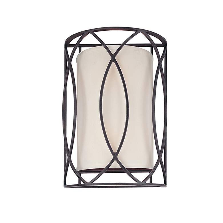 Image 1 Troy Lighting Sausalito 14' Wall Sconce Textured Iron