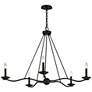 2_Troy Lighting Sawyer 40" Wide Forged Iron 5-Light Chandelier