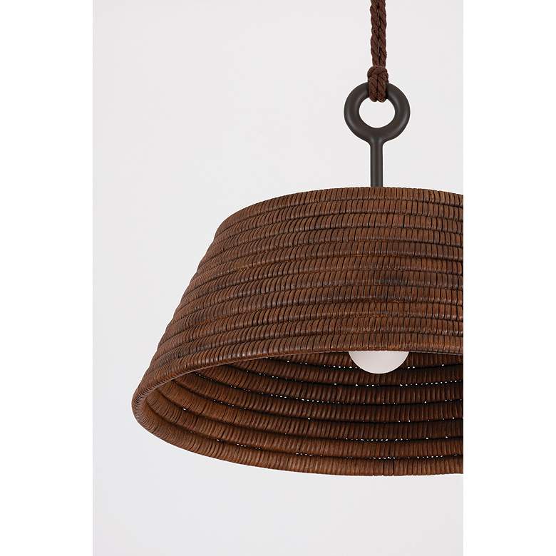 Image 3 Troy Lighting Sequoia Pendant 23.75" in Gesso White more views