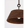 3_Troy Lighting Sequoia Pendant 23.75" in Gesso White more views