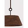 4_Troy Lighting Sequoia Pendant 23.75" in Gesso White more views