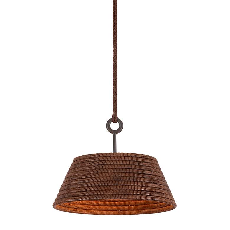 Image 1 Troy Lighting Sequoia Pendant 23.75" in Textured Bronze