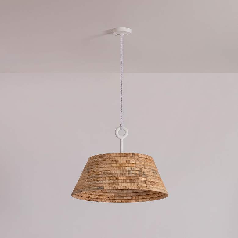 Image 2 Troy Lighting Sequoia Pendant 23.75" in Textured Bronze more views