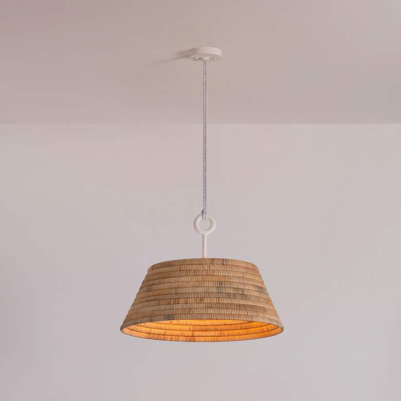 Image 4 Troy Lighting Sequoia Pendant 23.75" in Textured Bronze more views