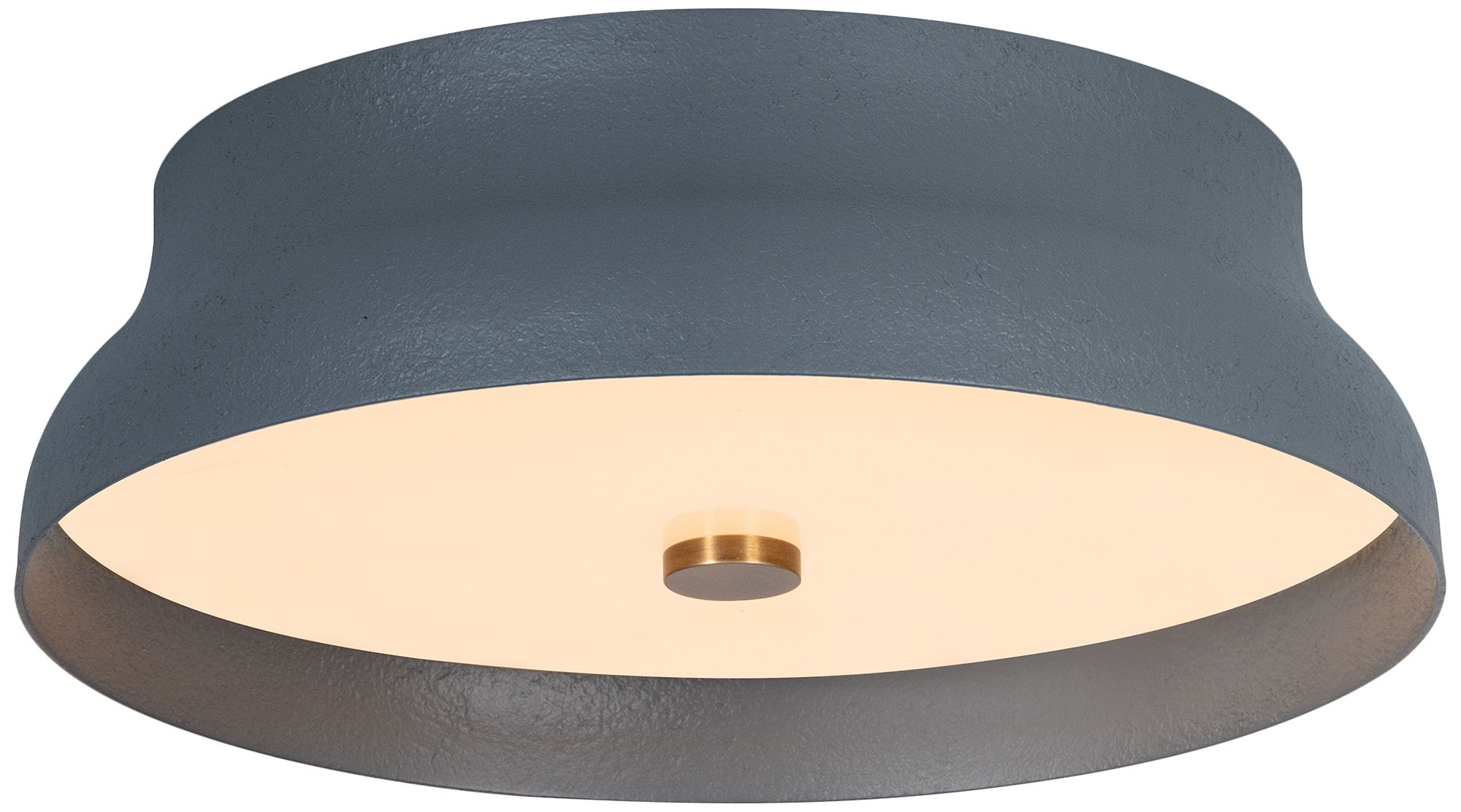 Image 2 Troy Lighting Shore Flush Mount Forged Iron more views