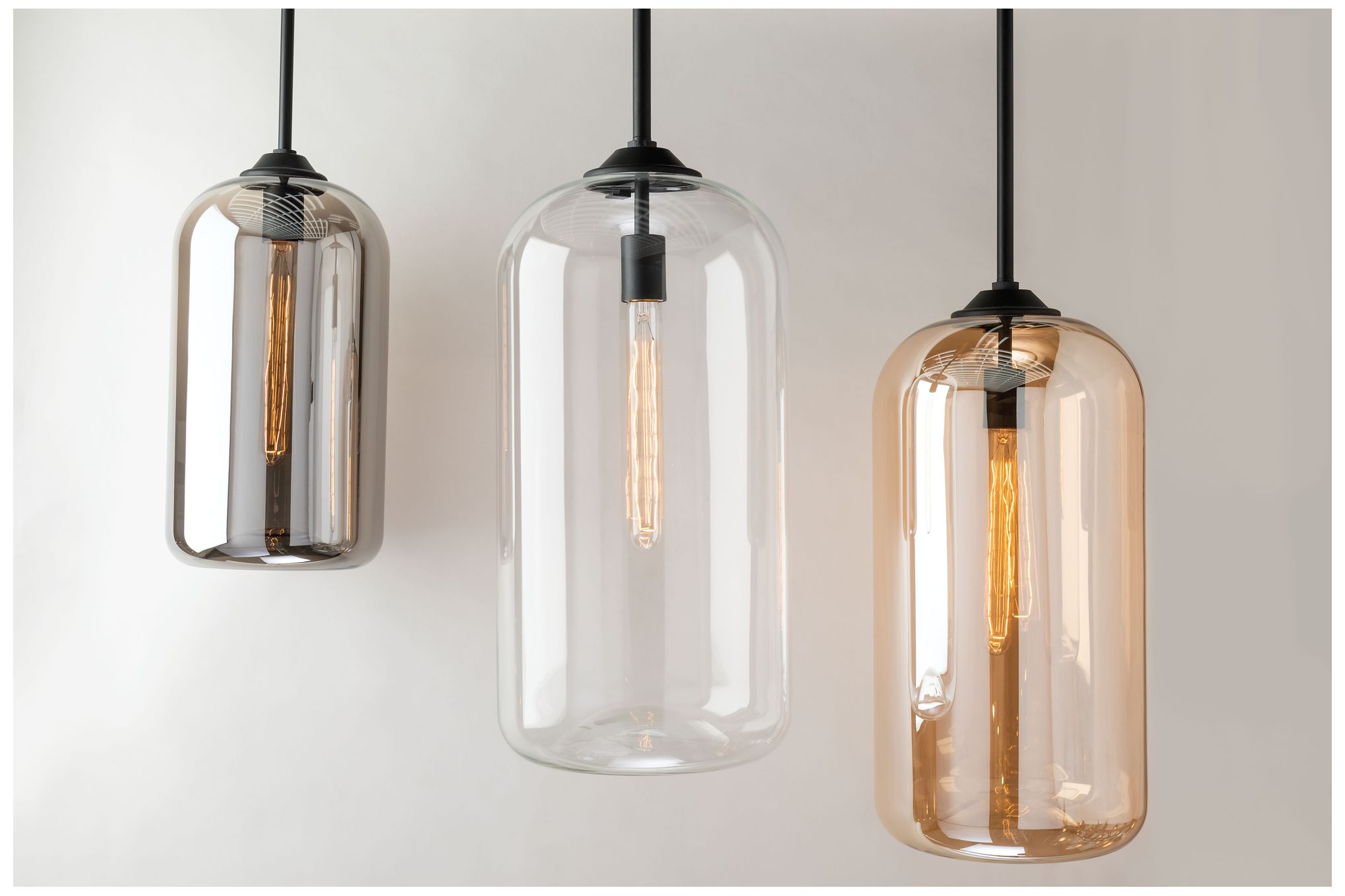 Image 2 Troy Lighting Soft Black District Pendant more views