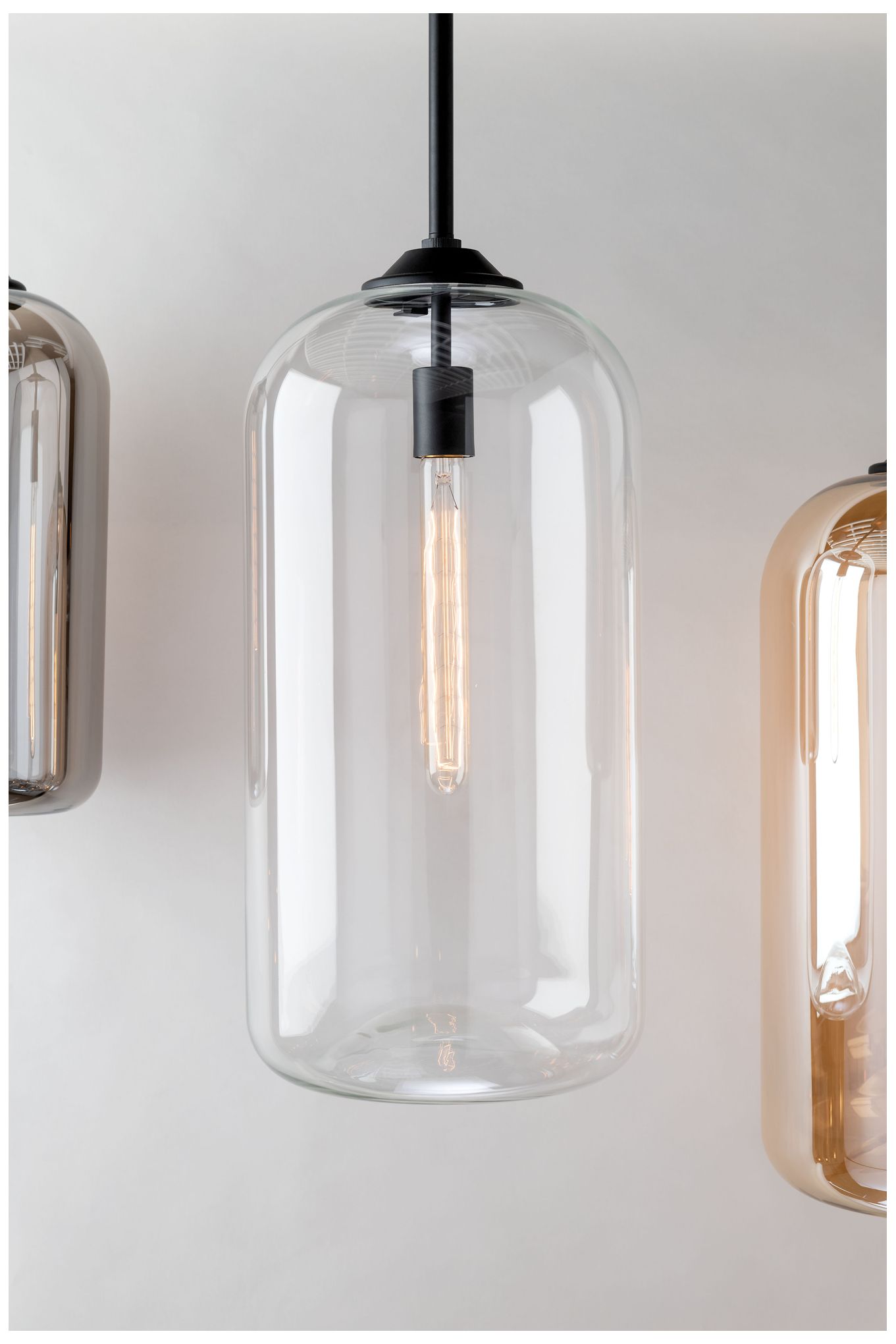 Image 6 Troy Lighting Soft Black District Pendant more views