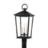 Troy Lighting Soren 25" Marine Grade Textured Black Outdoor Post Light