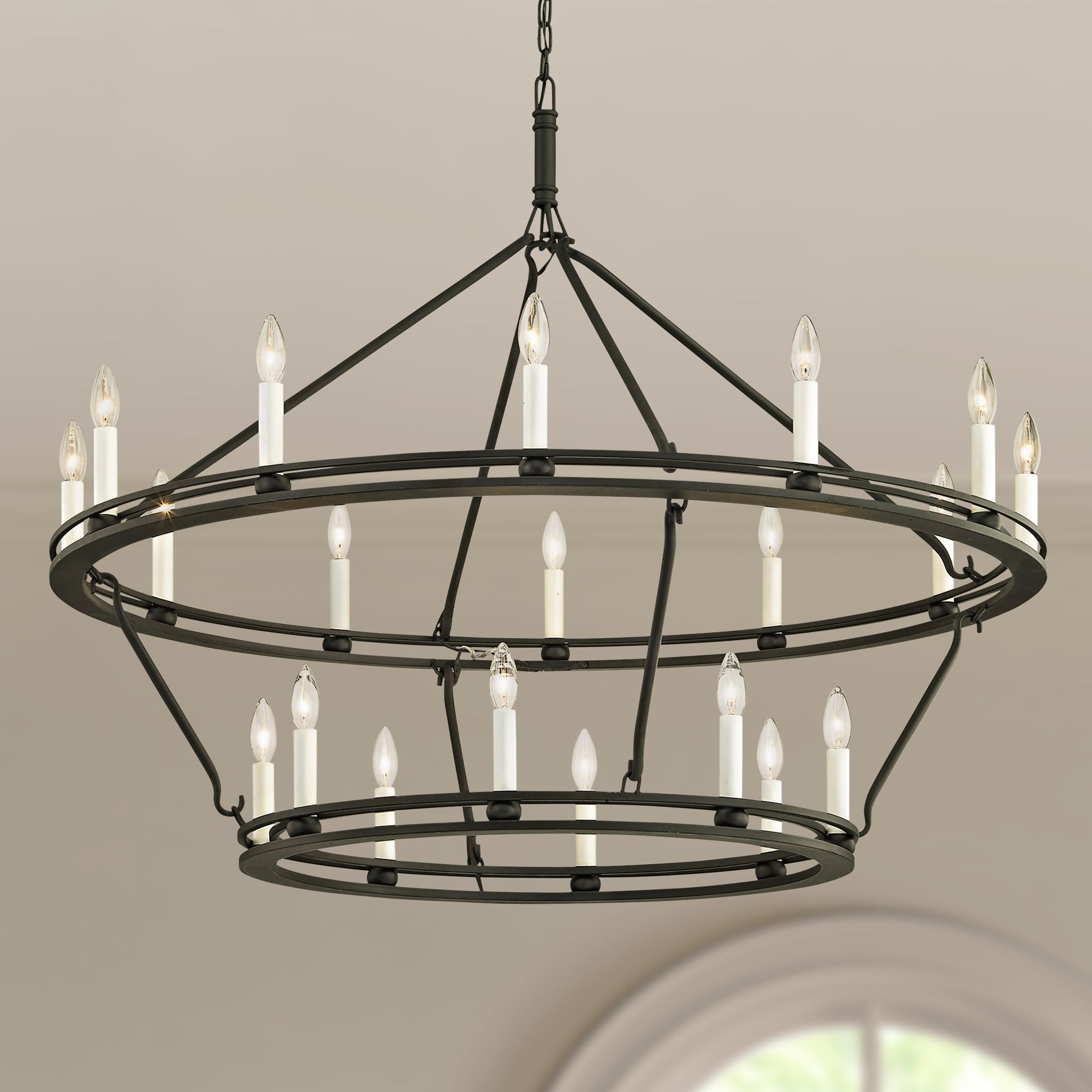Troy Lighting Sutton Black Collection