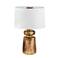 Troy Lighting Terron Table Lamp 18" in Patina Brass