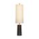 Troy Lighting Thane Floor Lamp 14" in Patina Brass and Ceramic Grey