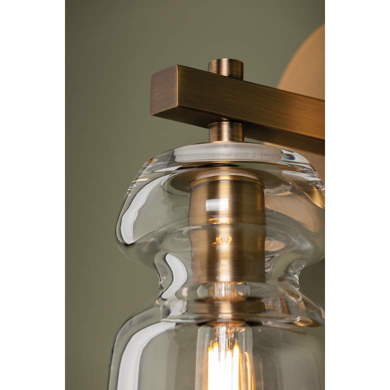 Image 4 Troy Lighting Trey 9.25' Wall Sconce Patina Brass more views