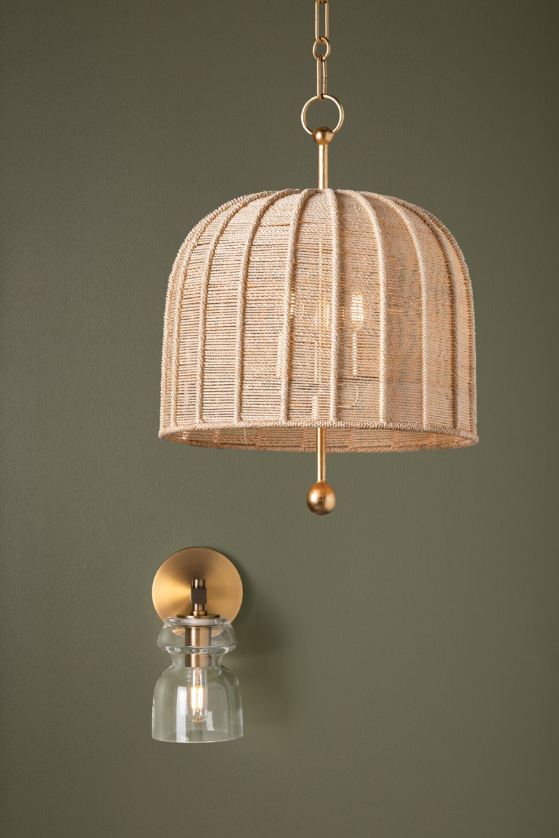 Troy Lighting Trey 9.25' Wall Sconce Patina Brass