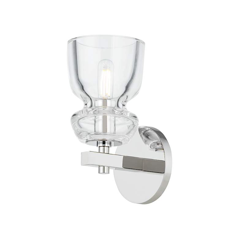 Image 1 Troy Lighting Trey 9.25' Wall Sconce Polished Nickel