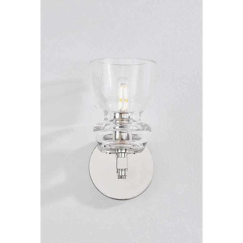 Image 3 Troy Lighting Trey 9.25' Wall Sconce Polished Nickel more views