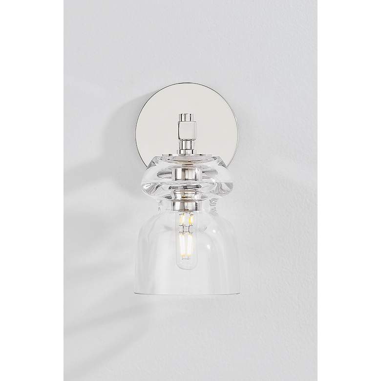 Image 4 Troy Lighting Trey 9.25' Wall Sconce Polished Nickel more views
