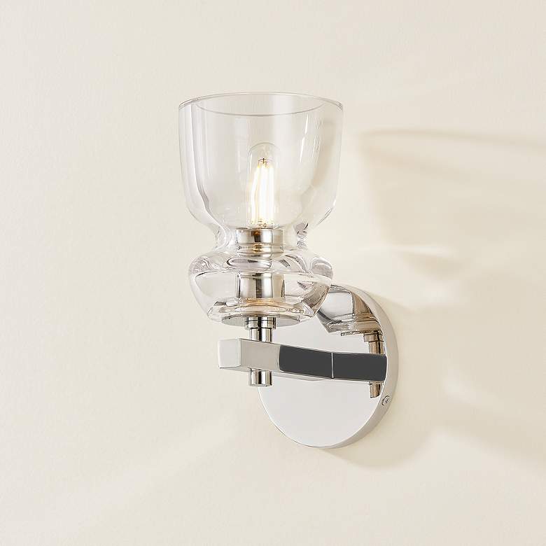 Image 5 Troy Lighting Trey 9.25' Wall Sconce Polished Nickel more views