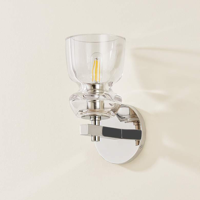 Image 6 Troy Lighting Trey 9.25' Wall Sconce Polished Nickel more views