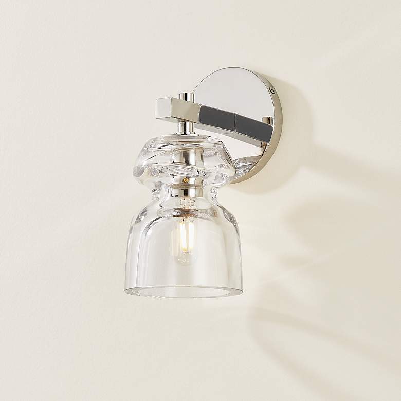 Image 7 Troy Lighting Trey 9.25' Wall Sconce Polished Nickel more views